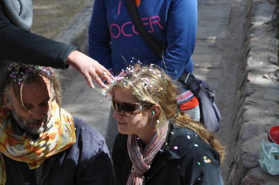 Cerimônia e homenagem à Pachamama, em Humahuaca - Argentina